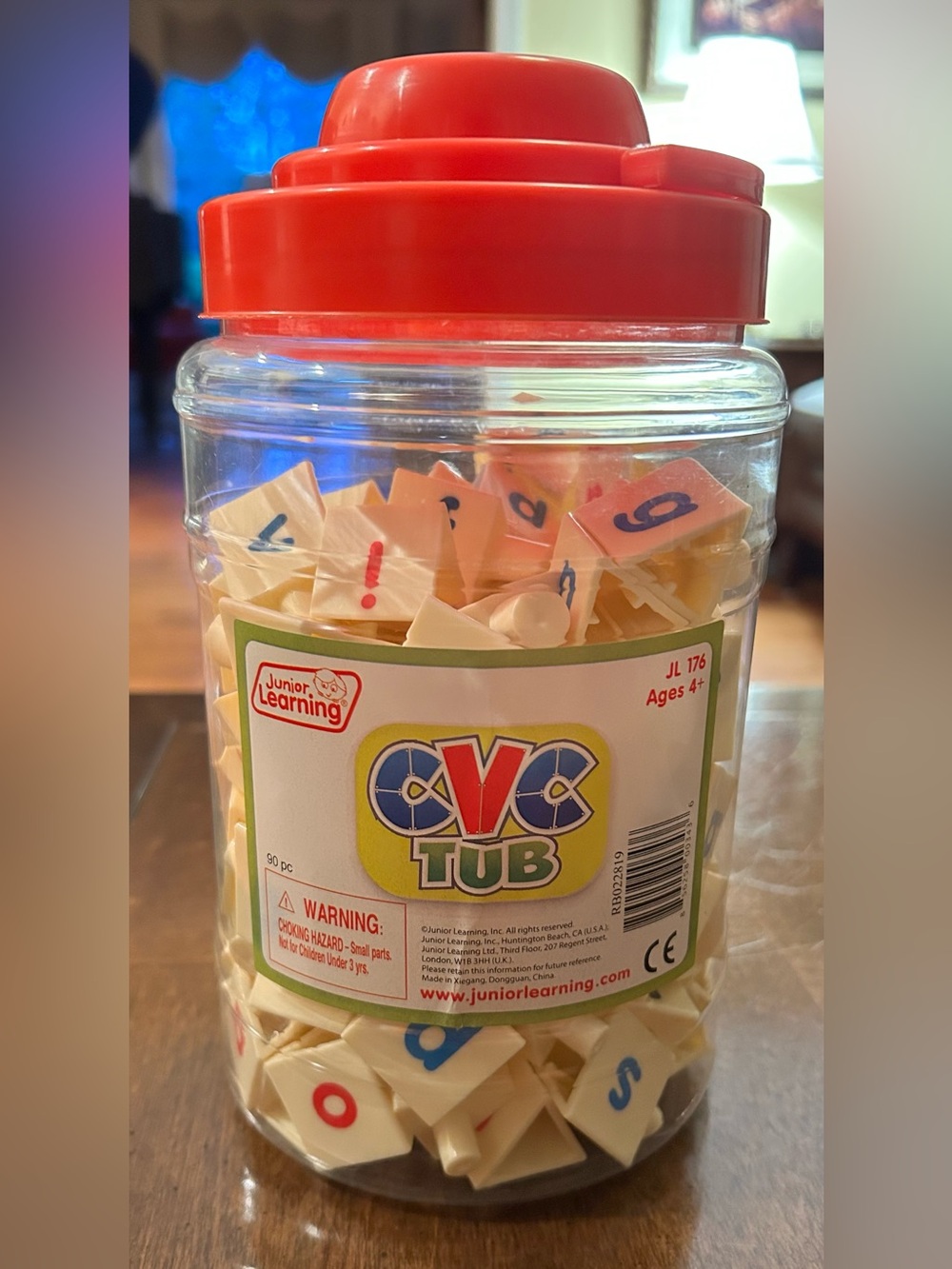 CVC Tri-Blocks Tub 90 pieces